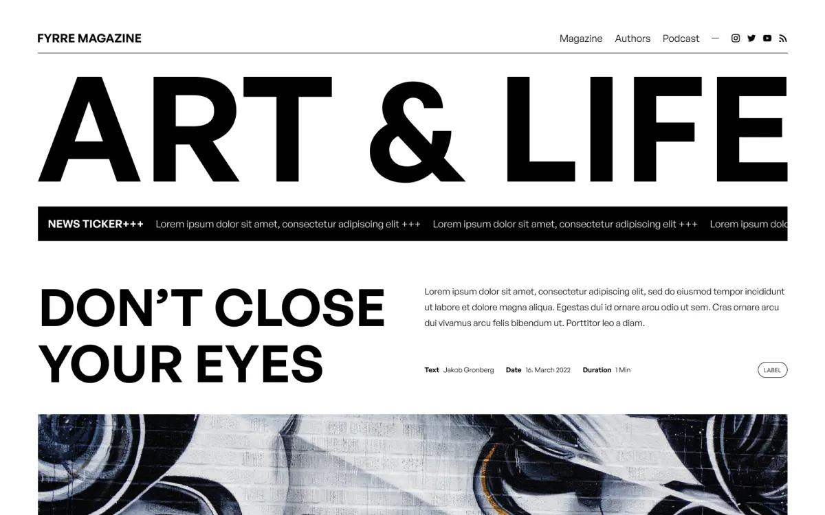 Webflow Template