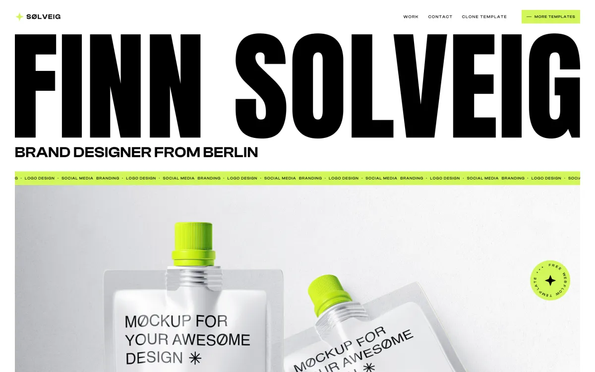 Webflow Template